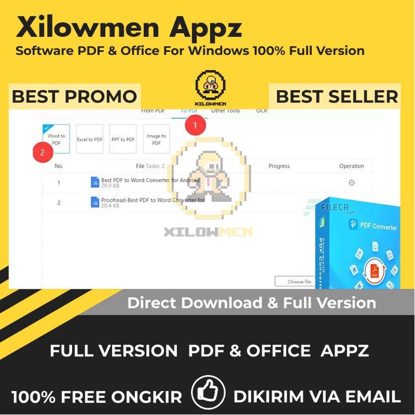 [Full Version]  Apowersoft PDF Converter Pro PDF Office Lifetime Win OS