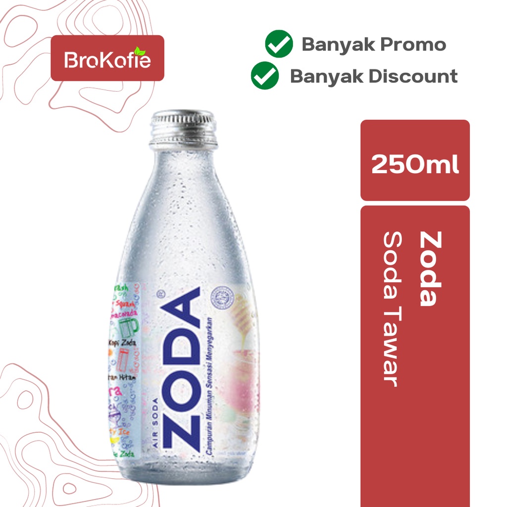 

ZODA PROMO TERMURAH MINUMAN SODA TAWAR 250 ML