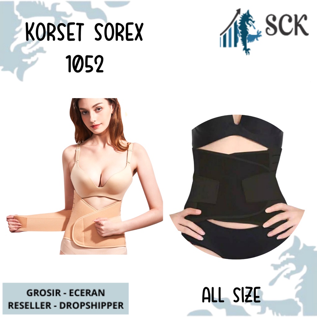 Korset SOREX 1052 Korset Pelangsing / Pengecil Perut stlh Melahirkan Wanita / Korset 1052 - sckmenwear GROSIR