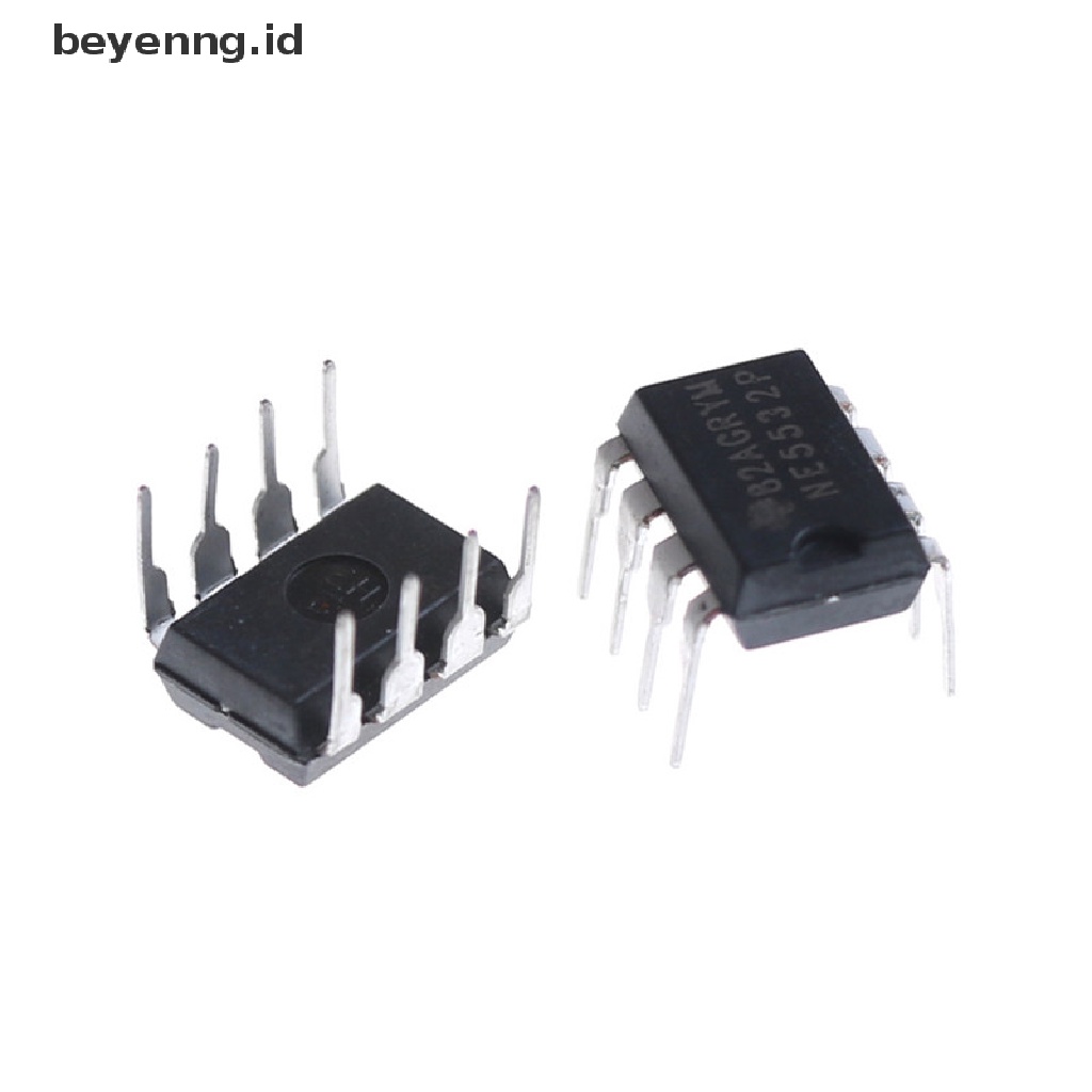 Beyen 50pcs NE5532P NE5532 Dual Kebisingan Rendah Op-Amp DIP-8 ID