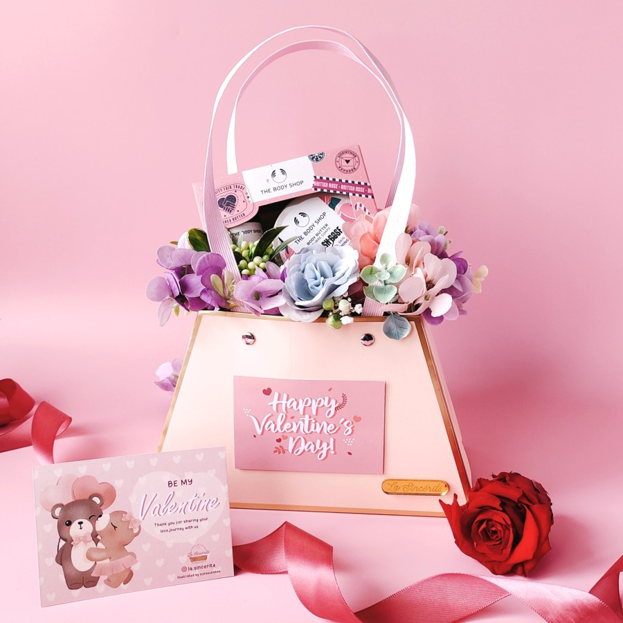 

NEW kado valentine romantis gift premium Valentine bunga valentine gift
