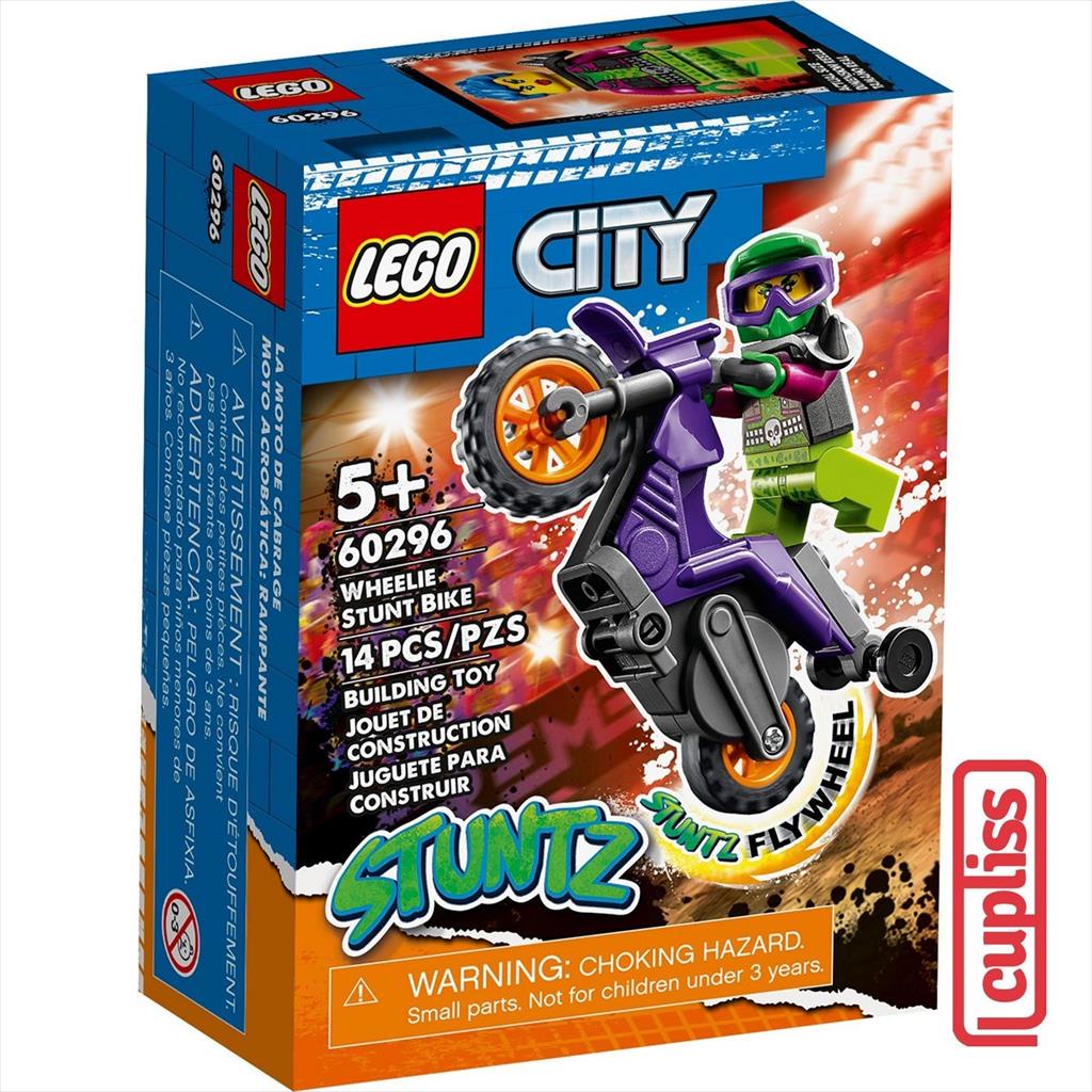 LEGO City Stuntz 60296 Wheelie Stunt Bike