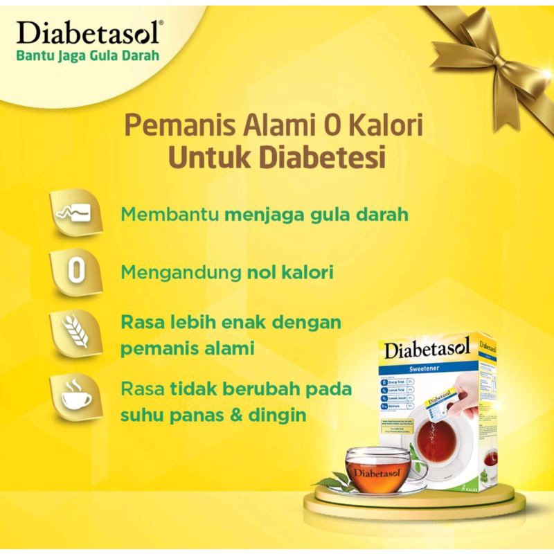 Tropicanaslim Tropicana sweetener diabetasol equal sachet saset pemanis gula tambahan gula diabetes gula diet sugar