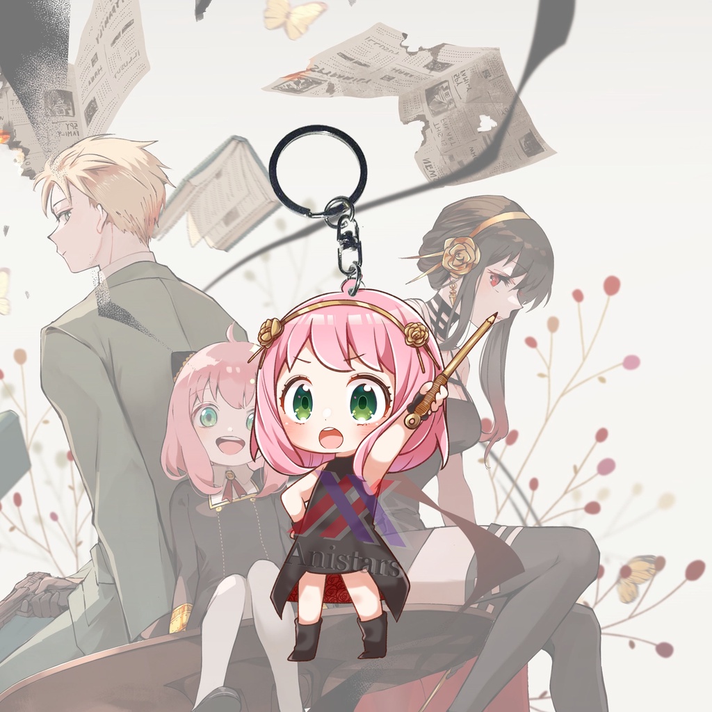 Gantungan Kunci Anime SpyXFamily Anya Forger 09 - Ganci - Key Chain - Anime - Game