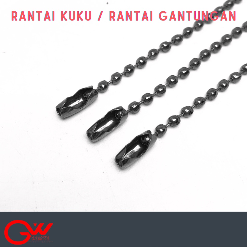 RANTAI KUKU / RANTAI GANTUNGAN / GANTUNGAN KUNCI ISI 1000PCS