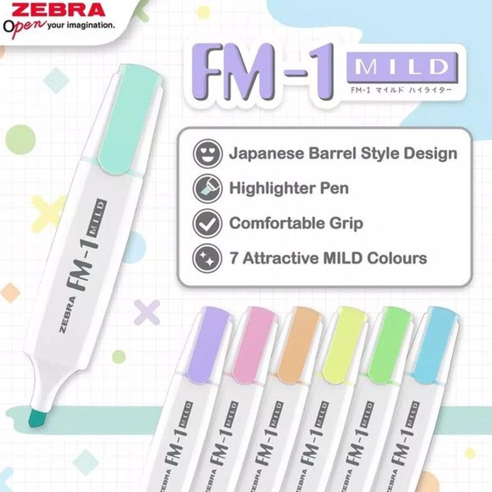 

C32 Highlighter FM-1 Mild Zebra HOT SALE ↣