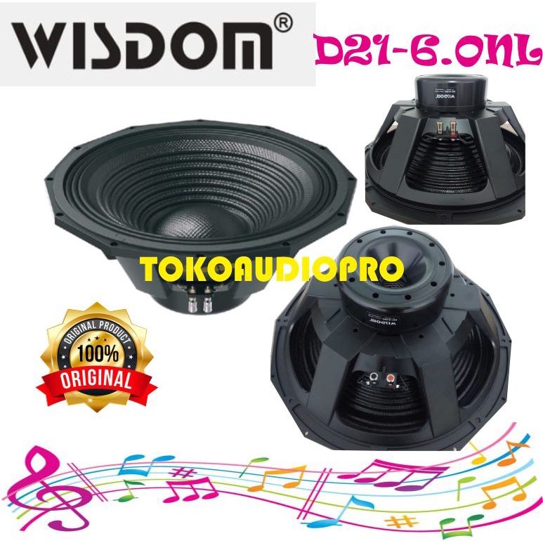 Speaker Wisdom D21-6.0NL 21-Inch Component Speaker Wisdom d2160nl