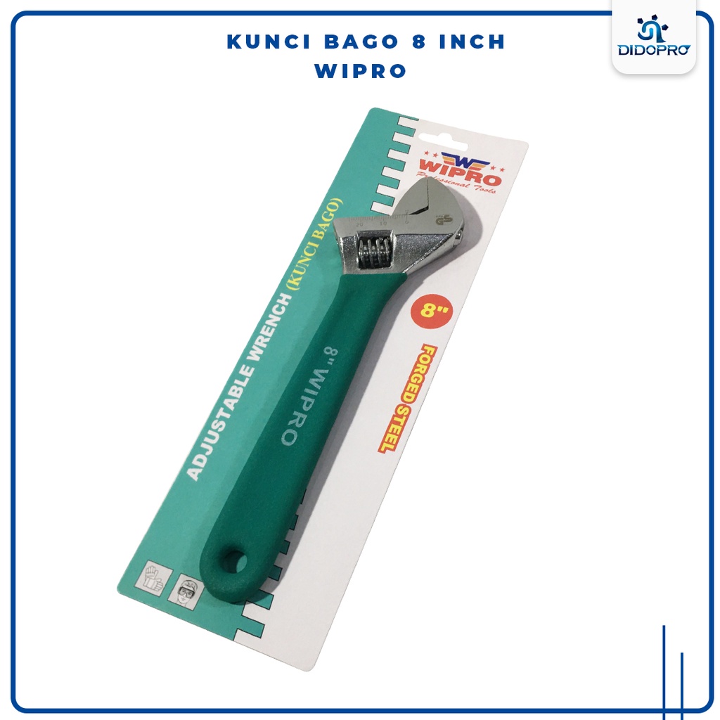 Wipro Kunci inggris 8&quot; 200mm / adjustable wrench 8&quot;