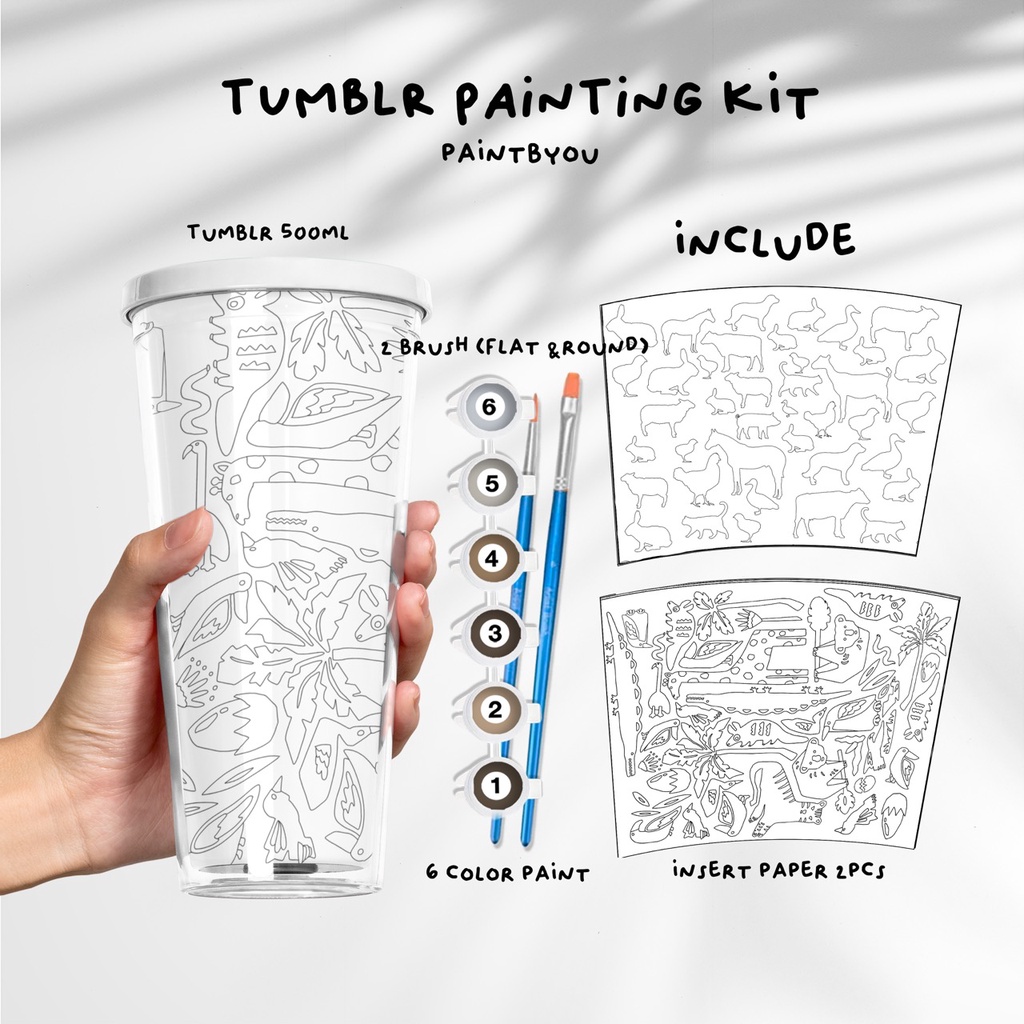 

Tumblr Painting Kit Animal Series