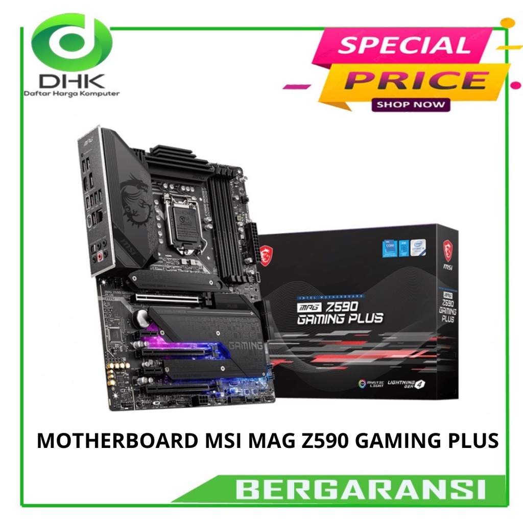 MOTHERBOARD MSI MAG Z590 GAMING PLUS