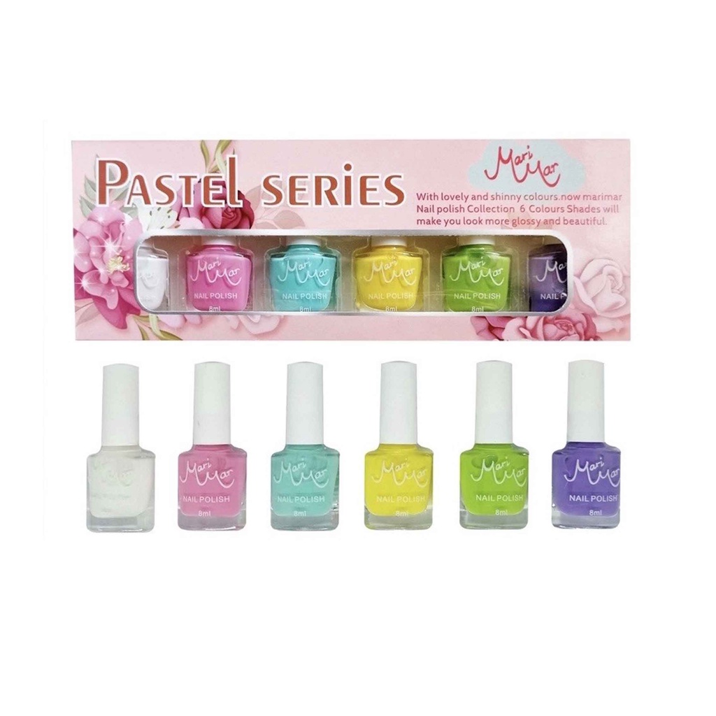 Kutek Mari Mar/Cat Kuku Pastel/ Nail polish/8ml 1pcs