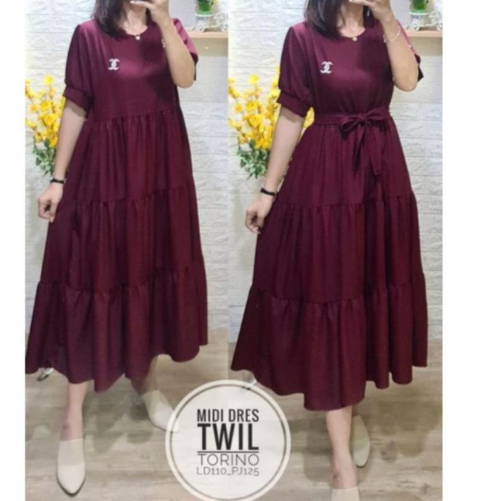 ➨ NEW READY, MIDI DRESS TWILL TORINO ◄