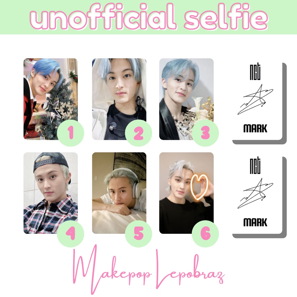 [PART 1B] [MIN. 3 PC] NCT WAYV UNOFFICIAL SELFIE - BOYFRIENDABLE TAEYONG TAEIL HENDERY KUN MARK RENJUN