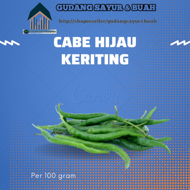 

CABE KERITING 100 GR