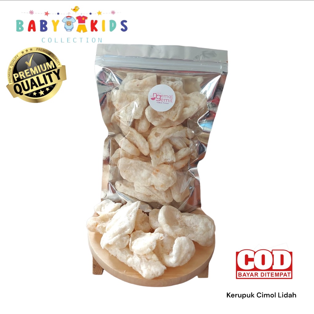 

Krupuk Cimol lidah Kerupuk Rasa Cimol Homemade Kualitas Premium