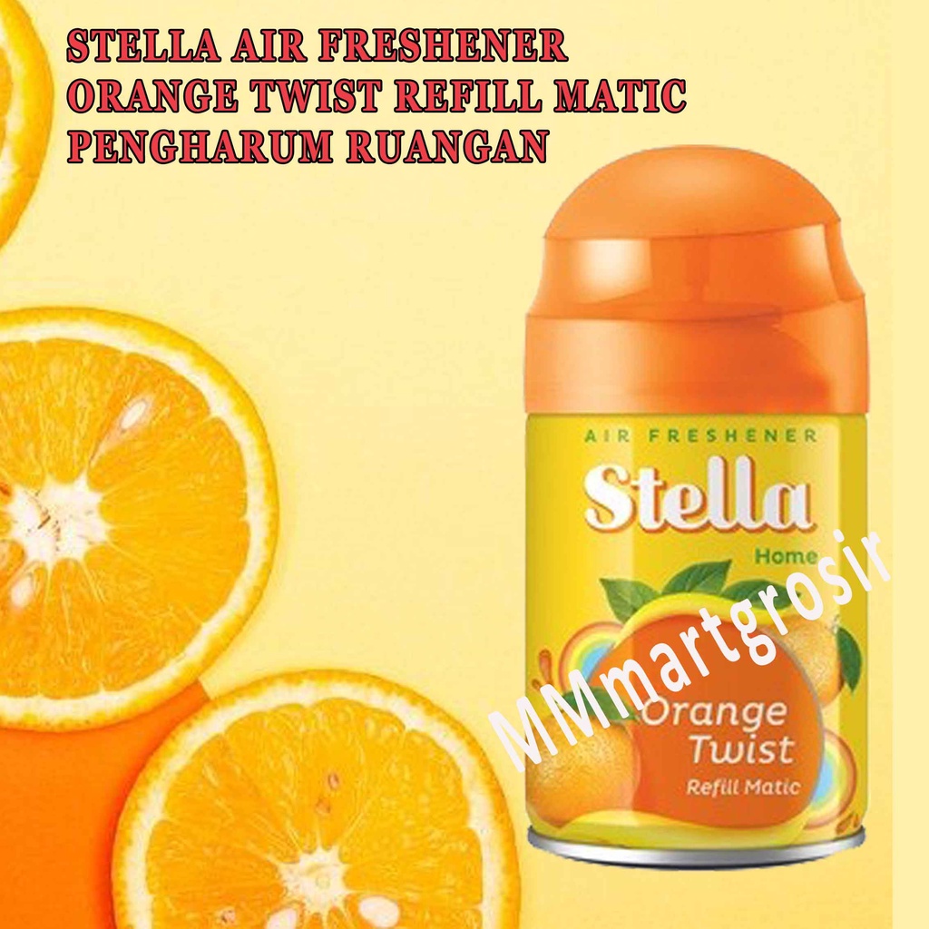 REFILL MATIC STELLA ORANGE TWIST/ STELLA AIR FRESHENER/ 225ML