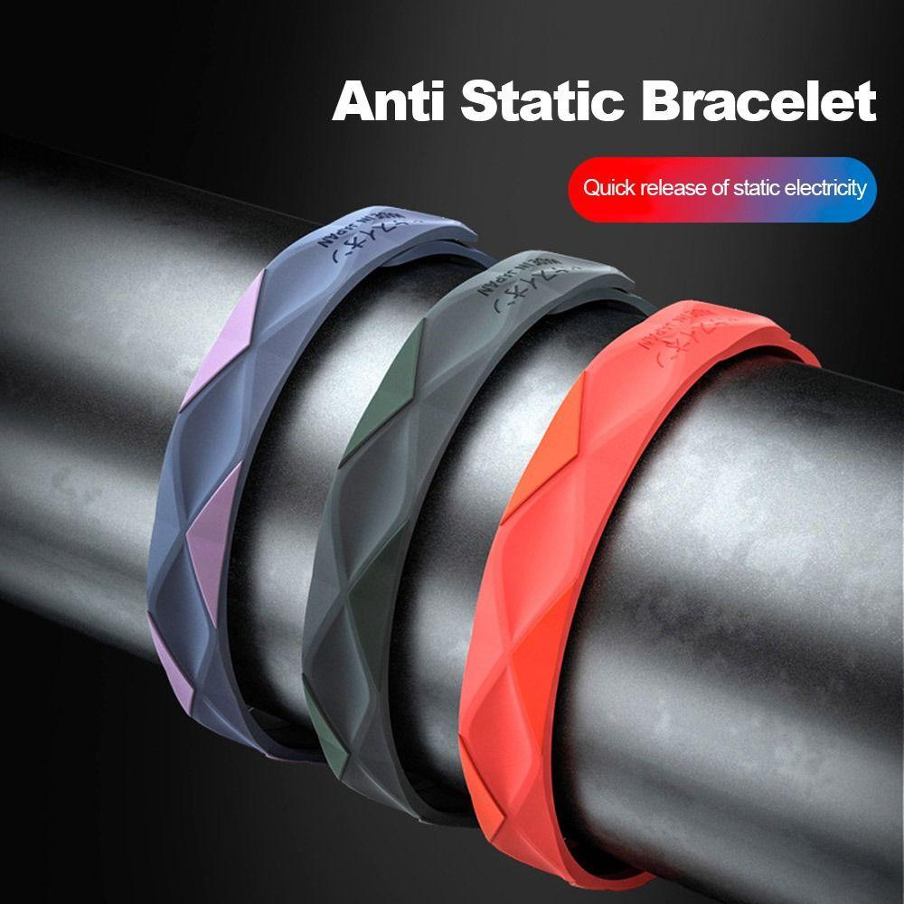 POPULAR Gelang Anti Statis Pesta Anti Lelah Perhiasan Karet Bangle