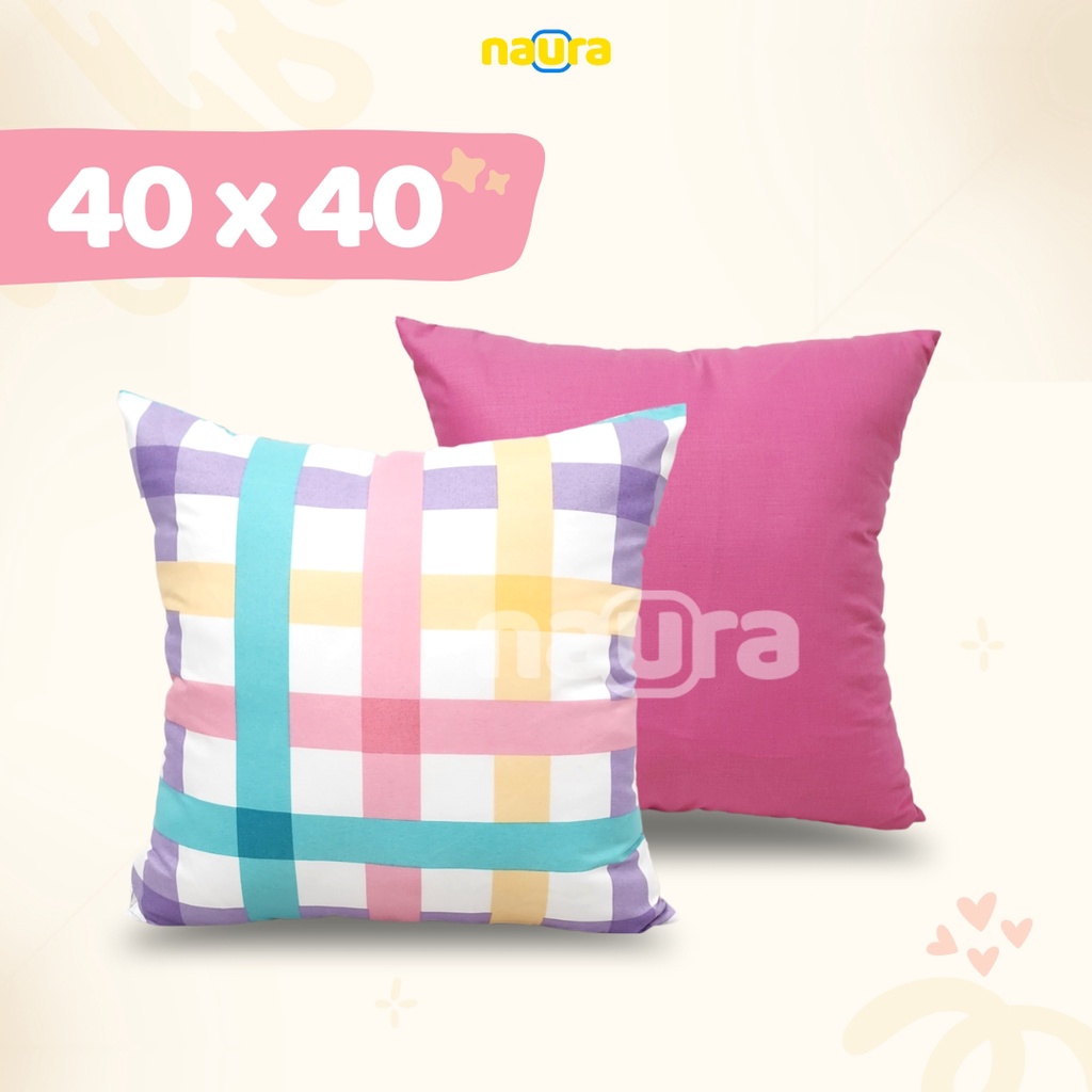 Sarung Bantal Sofa - Pink Series