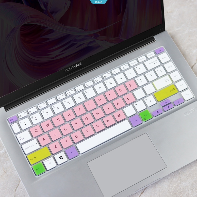 Cocok Untuk ASUS 14 &quot;Cover K413E A413E M413I M433I K413EQ 14inci Tahan Air Lembab Film Pelindung Keyboard Silikon Cakupan Penuh [ZK]