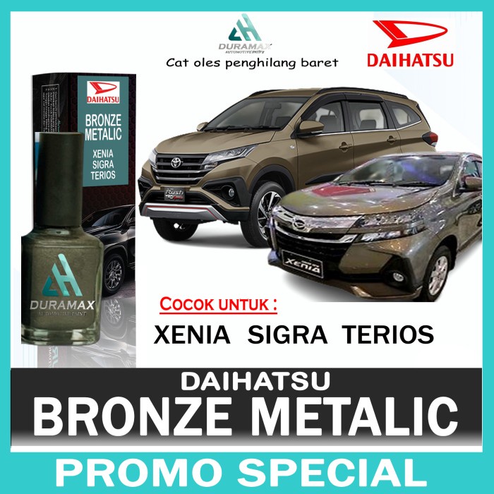 DAIHATSU BRONZE METALLIC CAT OLES PENGHILANG BARET MOBIL XENIA SIGRA - XENIA