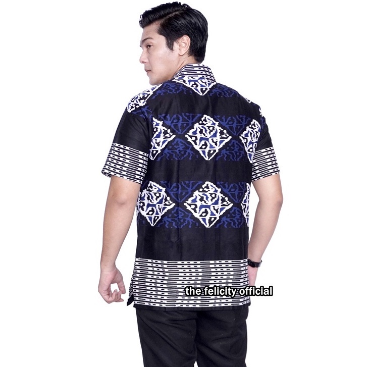 Batik Wanita Couple Bolero Atasan Wanita Simple dan Hem Kemeja Pria