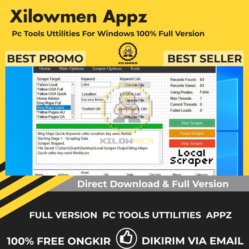 [Full Version] Local Scraper Pro PC Tools Software Utilities Lifetime Win OS