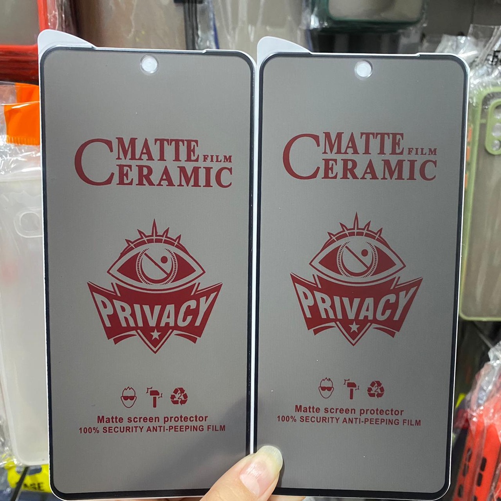 ceramic matte anti spy infinix hot 11 hot 11 play hot 11s nfc hot 12 play hot 12 hot 12i hot 12 pro