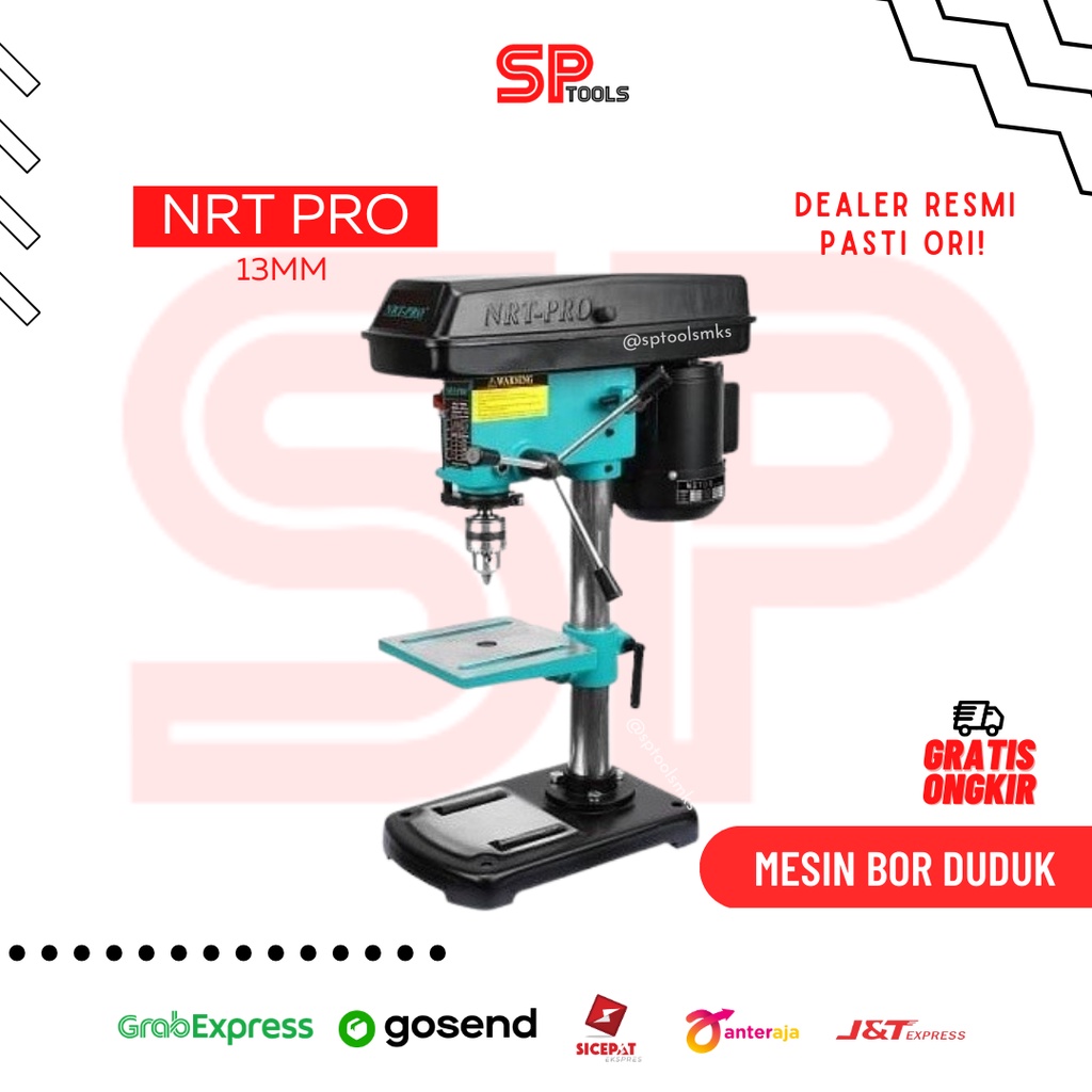 Jual Mesin Bor Duduk Mm Mm Nrt Pro Norita Bench Drill Nrtpro Shopee Indonesia