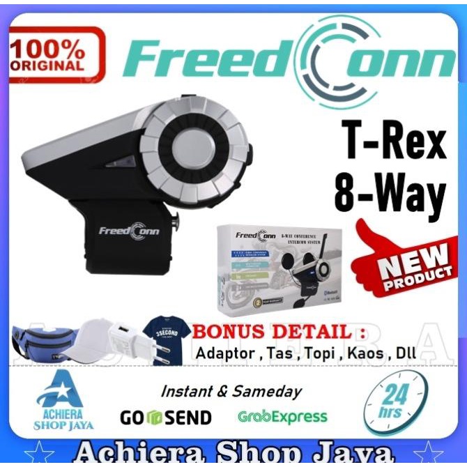 Intercom FreedConn TREX Bluetooth Helm Intercom T-REX T REX Original