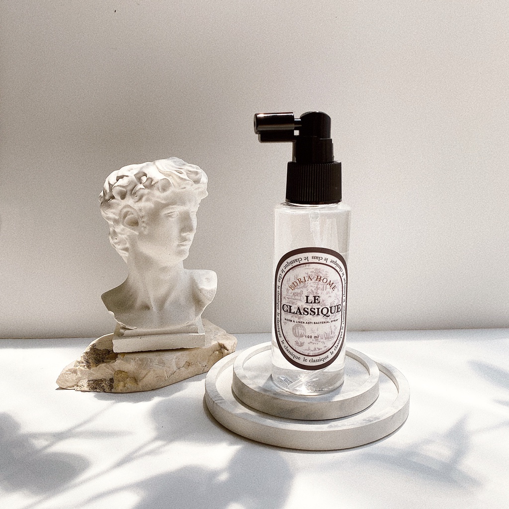 Edriahome Room and Linen Spray Antibacterial Essential oil  / Spring edt 100 ml / Anti Bacterial/ Multipurpose Room and Pillow Spray / Fabric Spray / Bed Spray /  Pillow Spray /  Laundry Spray / Odor Eliminator / Pengharum Ruangan dan Kain