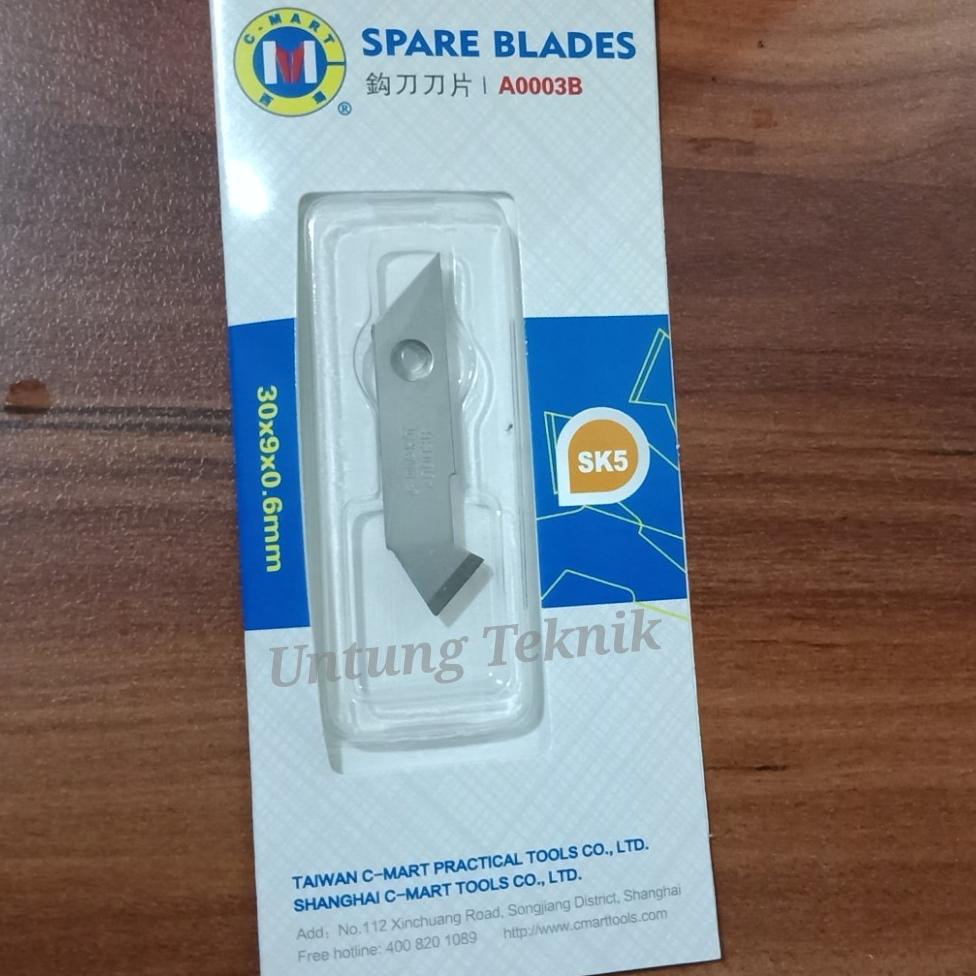 

V94 C-MART SK5 Cutter Acrylic Refill Blade - Isi Ulang Cutter Plastik WOW BANGET