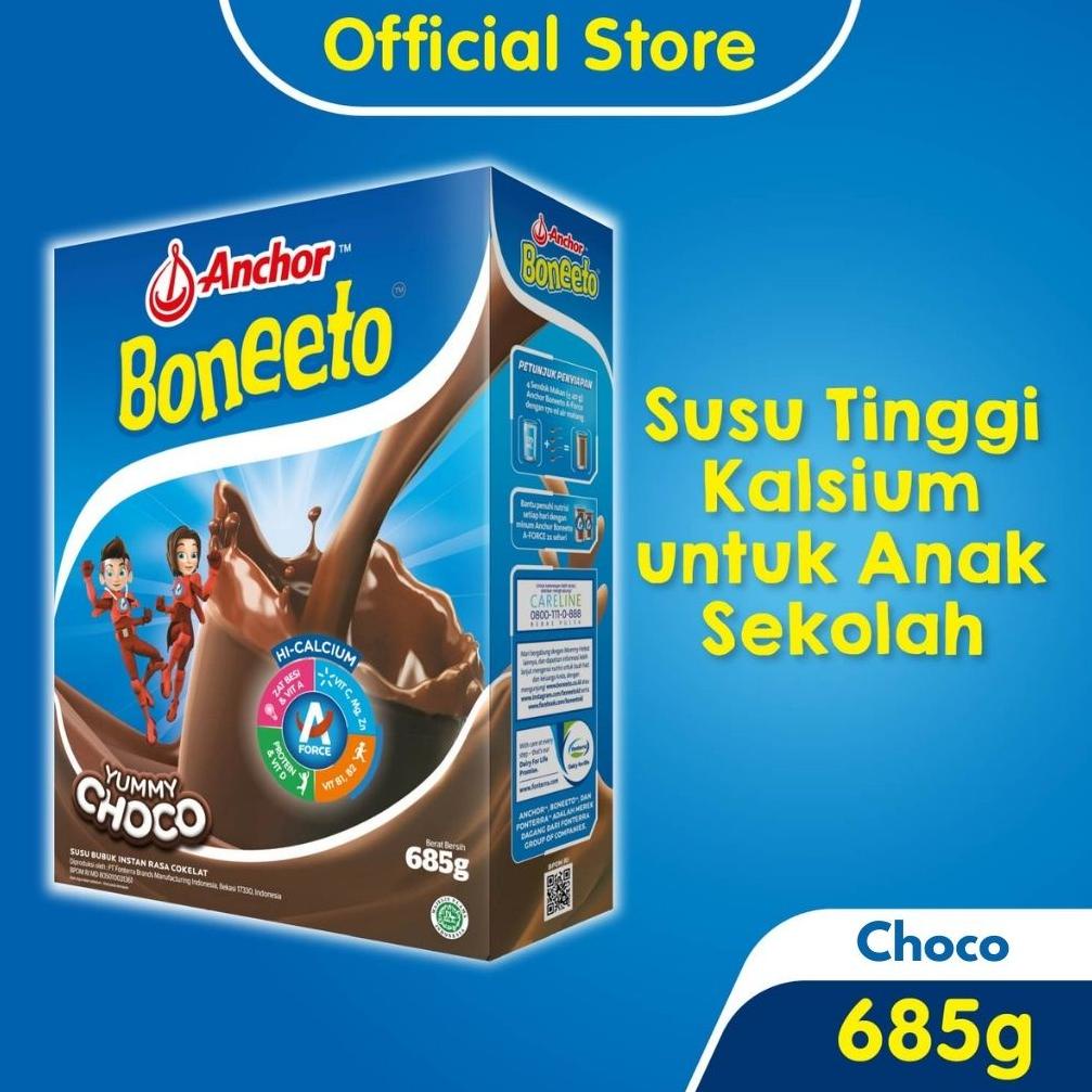 

Khusus Hari ini Boneeto Susu Bubuk Anak Sekolah Yummy Choco 685g - Nutrisi Pertumbuhan Anak untuk Daya Pikir dan Tubuh Aktif .,..,.,,,,.,