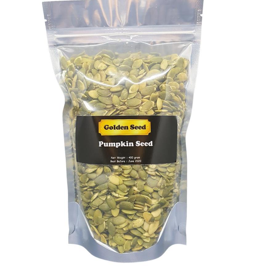 

➷ RAW PUMPKIN SEED 400 GRAM PREMIUM - BIJI LABU MENTAH 400 GR ♣