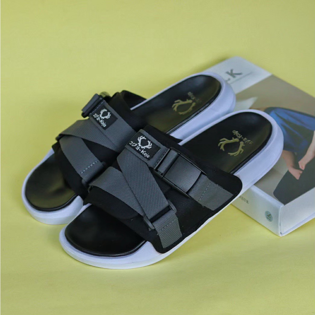 KJO PANDEMIC - Sendal Slide Pria cfd 03 | Sandal Slide Casual | Sandal Slide ringan Original sandal casual pria sandal slip on pria sandal pria terbaru | sandal terlaris | sandal murah | sandal kekinian | sandal slip on sandal spon