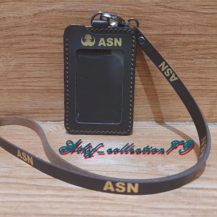 

Dijamin Ori Tempat Id Card ASN Korpri Kulit Holder Id Card Kulit Korpri ASN