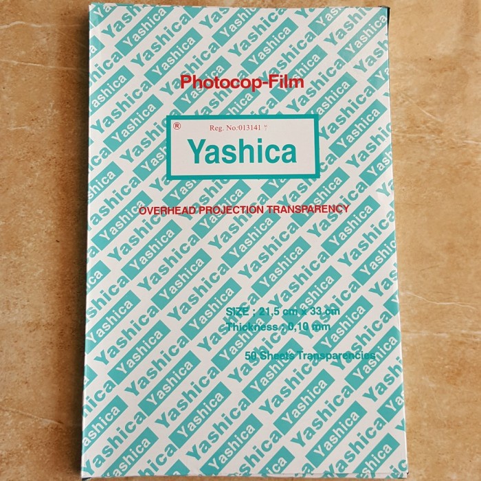 

[[JNT COD]] Plastik Mika Transparansi OHP Yashica