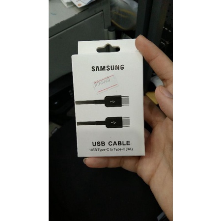 Kabel Data Samsung Galaxy note 10+ Super fast charging type C to C