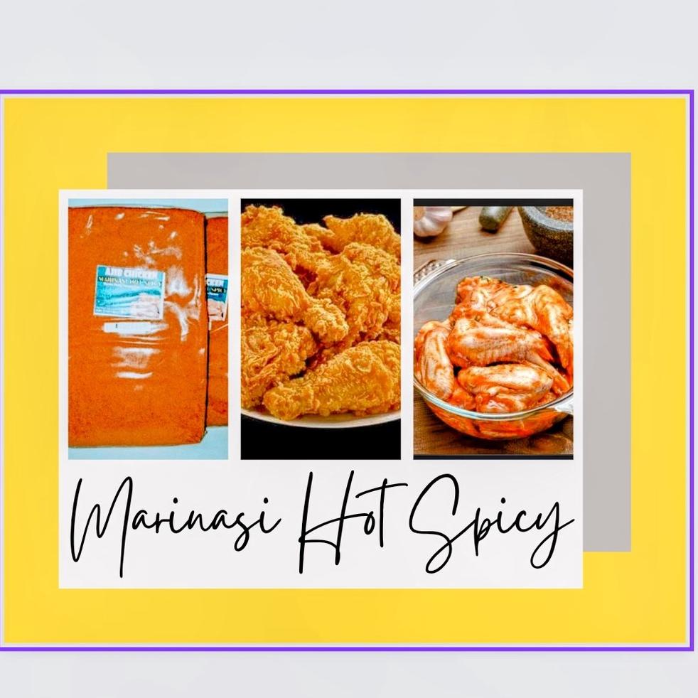 

Ready Stok.. Marinasi Hot Spicy ( Bumbu Rendam Ayam Pedas ) kemasan 1kg 69
