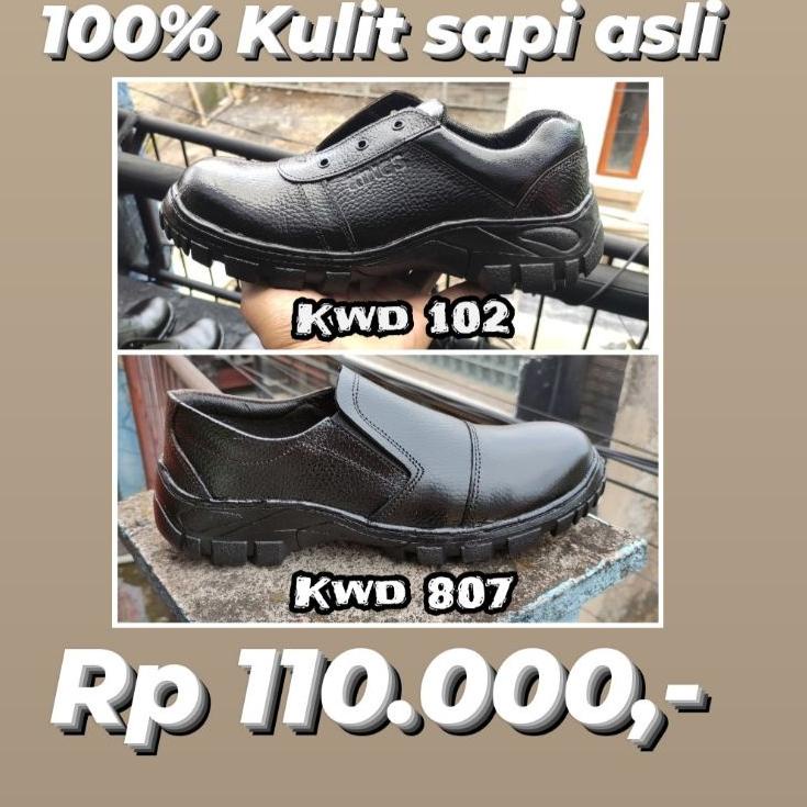 ← Sepatu safety KINGS kulit asli sapi ✩