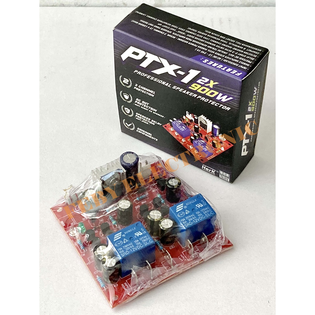 Protek Speaker PTX-1 2x900W KIT Protec Protector PTX1
