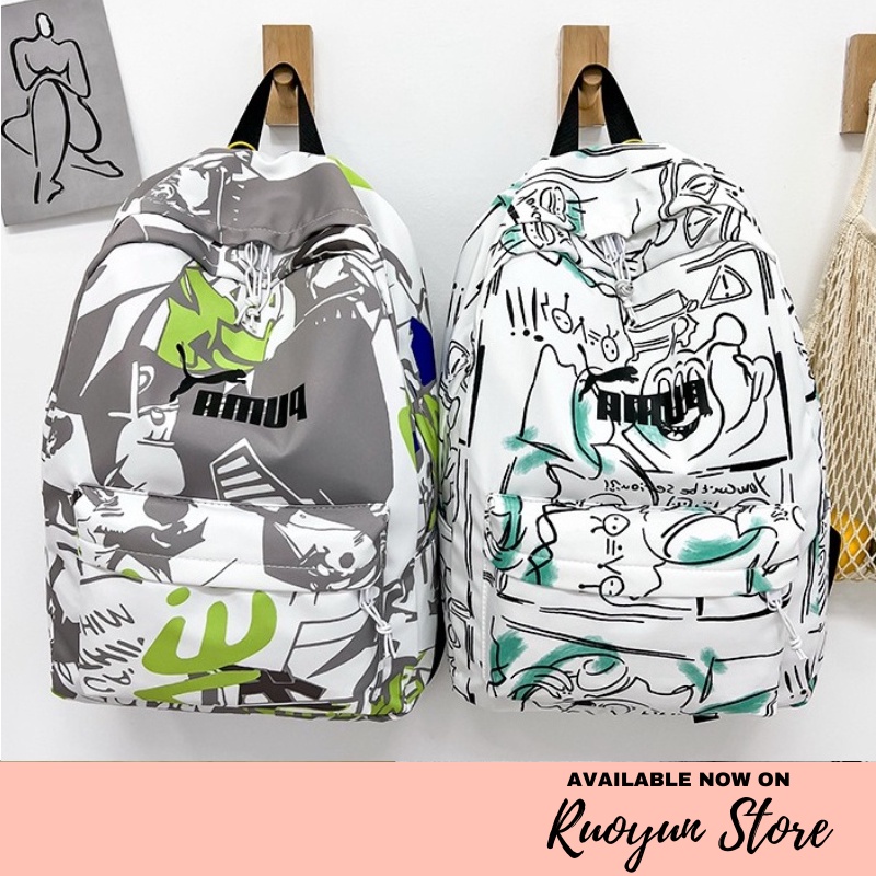 RYX - Phantasm Tosca Tas Ransel Backpack Perempuan Laki-Laki Unisex Fashion Casual / Travelling - Ori Import