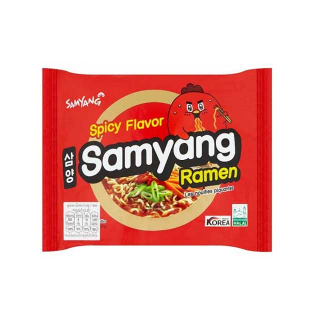 Promo Harga Samyang Hot Chicken Ramen Spicy 120 gr - Shopee