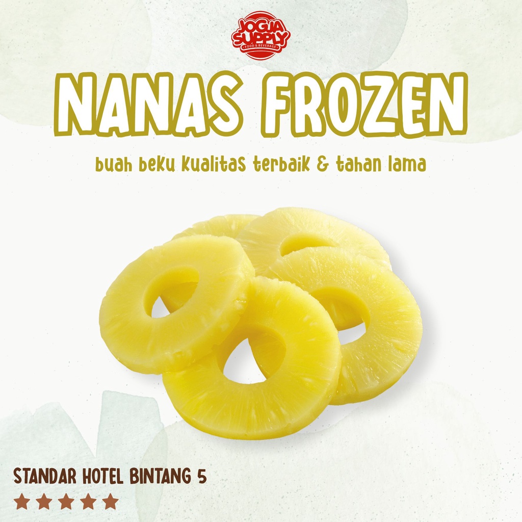 

Jogja Supply - Pineapple Frozen 500 gram / Buah Beku Nanas