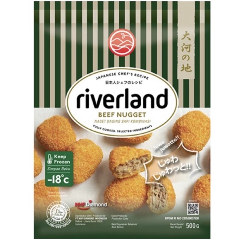 RIVERLAND Beef Nugget | Naget daging Sapi Premium