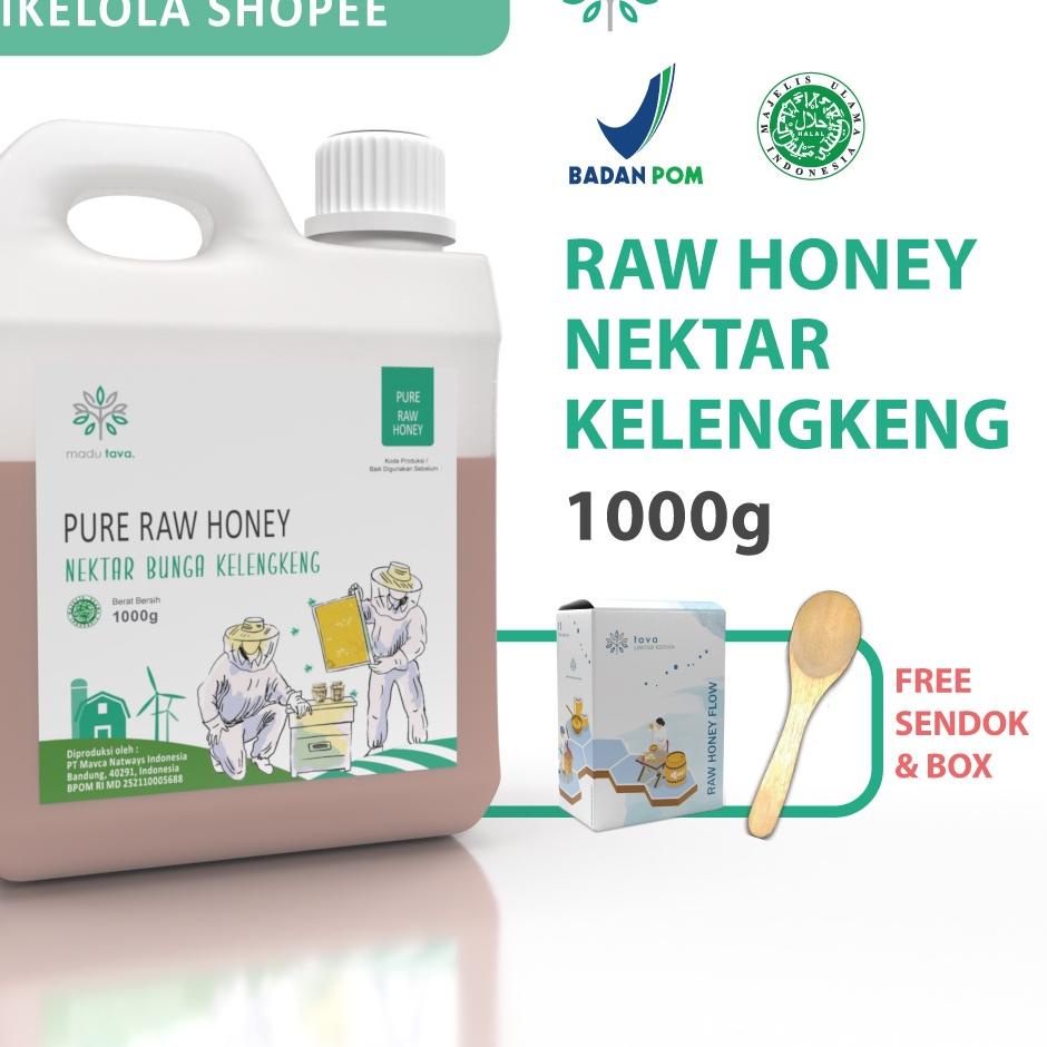 

➣ Asli Murni 1kg Tava Grade A Nektar Kelengkeng 100% Alami Pure Natural Raw Honey ❊