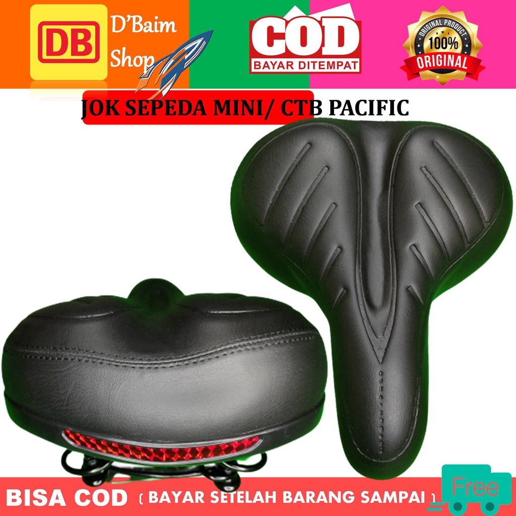 Super murah Sadel Saddle Jok Sepeda Mini CTB Lipat SP-H156 Double PER PACIFIC SP-H156 | Asli Original Kualitas Bagus