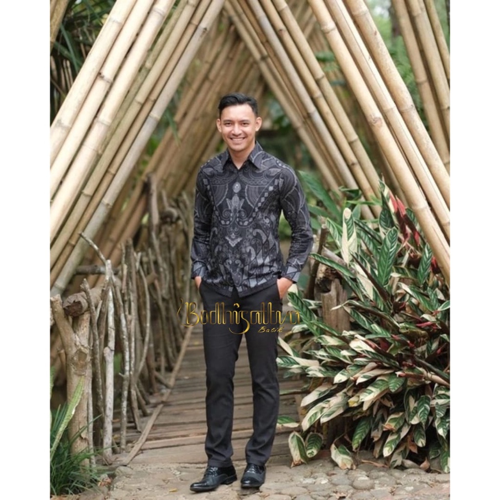 Kemeja Batik Pria / Baju Batik Pria Size M L XL XXL