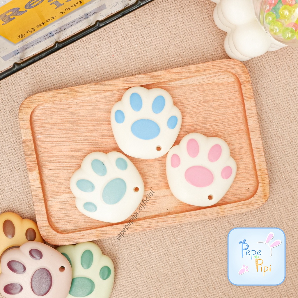 Cutter Mini Paw Cat Dog Pemotong Kertas Kater Motif Mini Karakter Lucu Small Knife Pisau