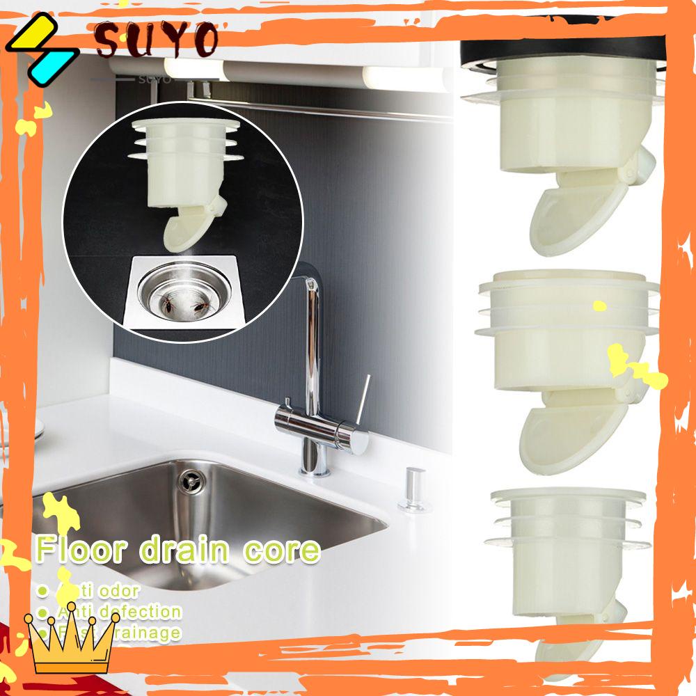 Suyo 5Pcs/set Floor Drain Aksesoris Kamar Mandi Colander Shower Drainer Pencegahan Serangga Seal Stopper Anti Bau