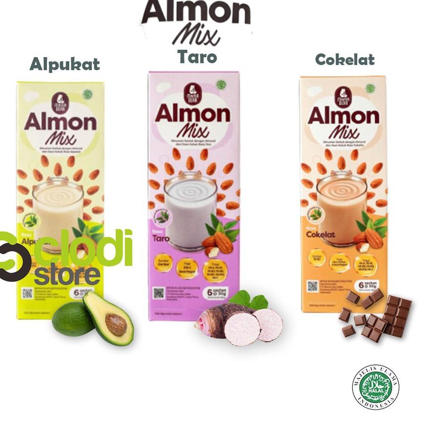 Bisa COD MamaBear Almon Mix Susu Almond + katuk ASI Booster pelancar asi Asi Booster penambah asi Ma